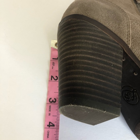 Lucky Brand Boots Tan Suede Size: 6.5M /36.5 - Picture 7 of 14